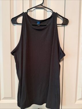 Old Navy Black Ribbed Tank Top